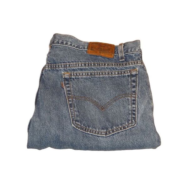 Vintage Levis 540 Jeans‎ Men Sz 44X32 Relaxed Fit Blue Denim 90s Casual Workwear - Picture 1 of 10